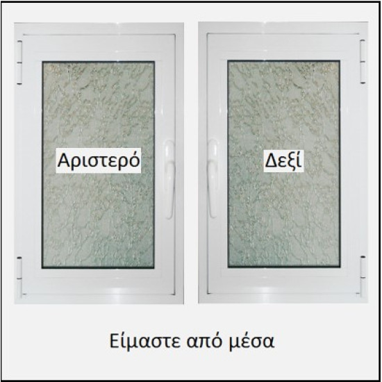 Μονόφυλλο Ανοιγόμενο Alumil 940